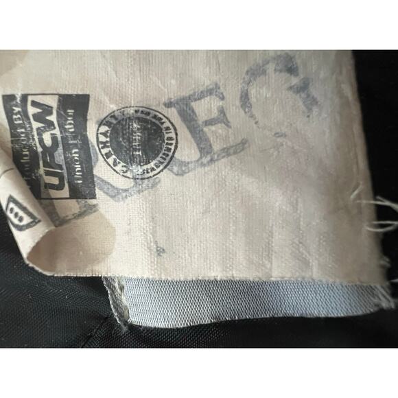 Vintage Carhartt Duck Canvas Work Vest Quilted Lined Green Corduroy Collar 4XL - Picture 9 of 9